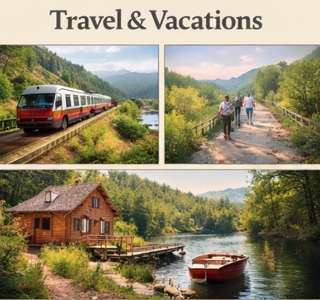 Travel & Vacations catalogue cover